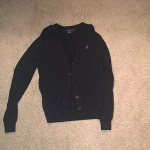 Black Ralph Lauren Cardigan